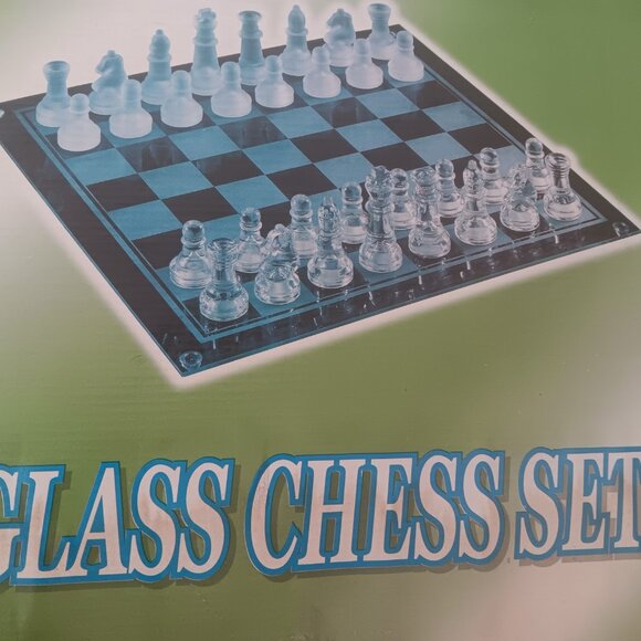 Glass Chess Game - Picture 2 of 2